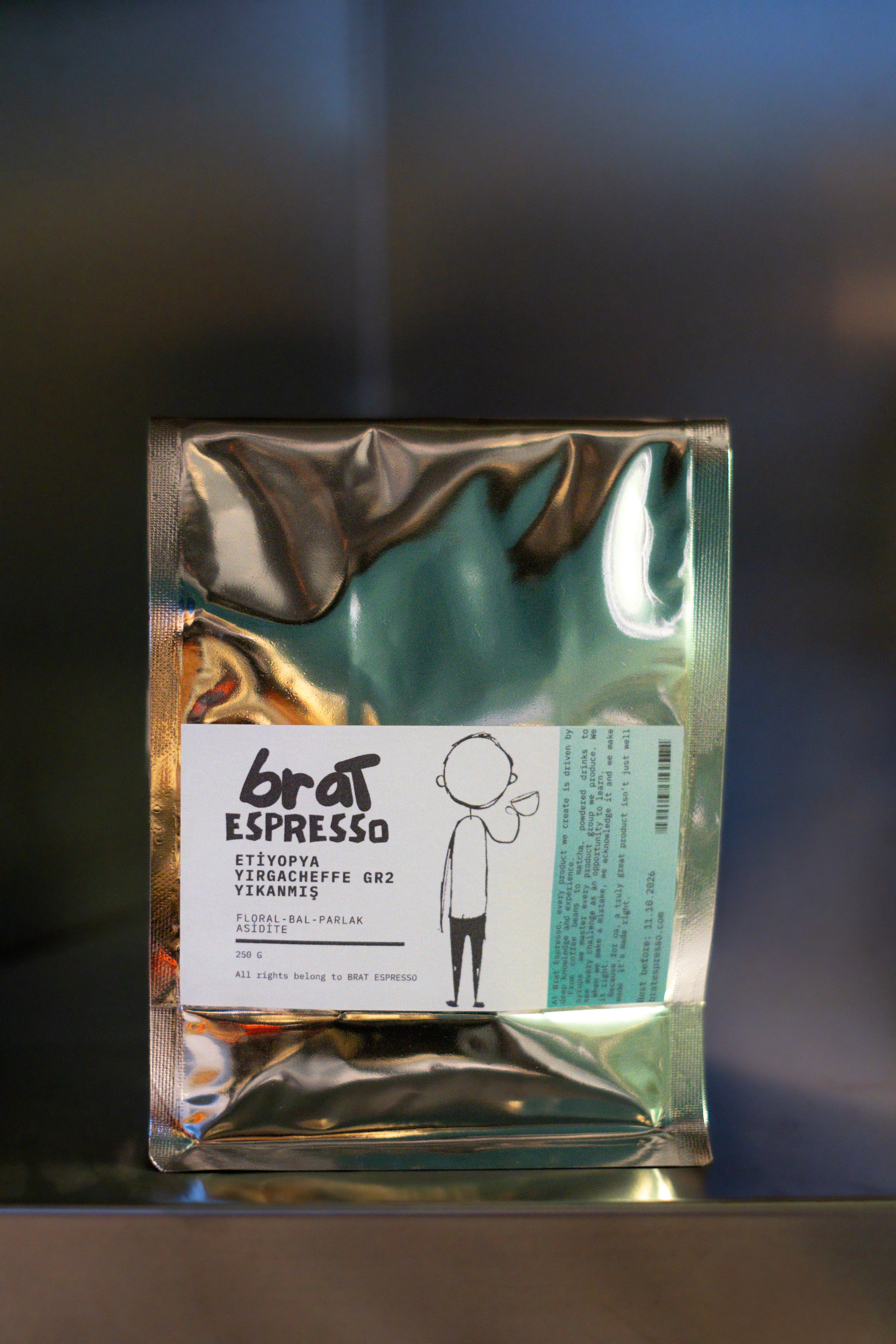 Etiyopya Yirgacheffe GR2 (Yıkanmış)